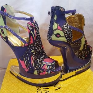 Mona Mia Aymor Heeless Wedges